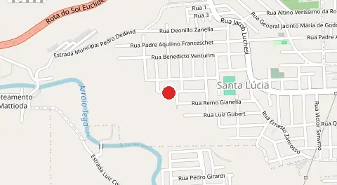 Mapa de Santa Lúcia