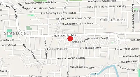 Mapa de Santa Lúcia Cohab