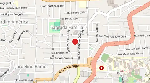 Mapa de Sagrada Familia