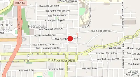 Mapa de Petropolis