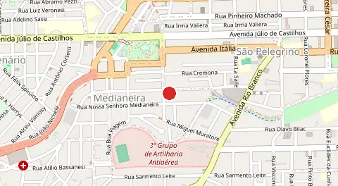 Mapa de Medianeira