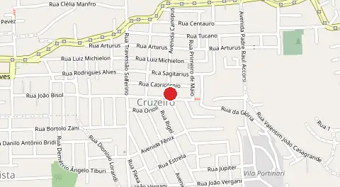 Mapa de Cruzeiro