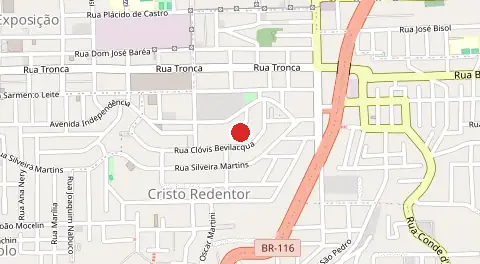 Mapa de Cristo Redentor