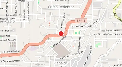 Mapa de Bairro Cristo Redentor