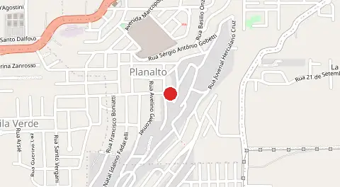 Mapa de Vale do Planalto