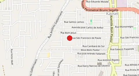 Mapa de Vila Gauchinha
