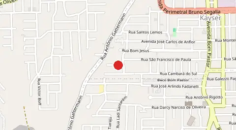 Mapa de Loteamento Tizatto