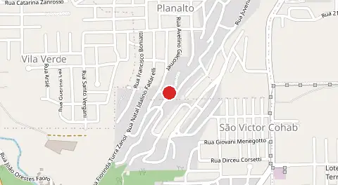 Mapa de Favela Cooesp Planalto