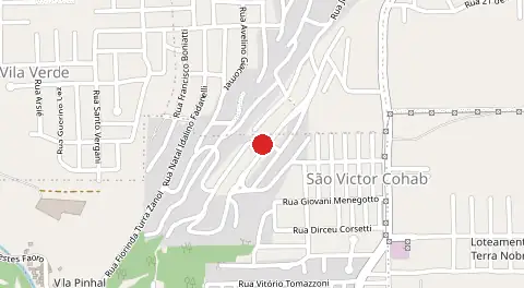 Mapa de Planalto Favela Cooesp