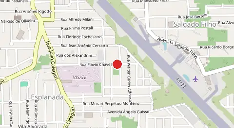 Mapa de Aeroporto
