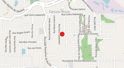 Mapa de Isidoro Cevelin