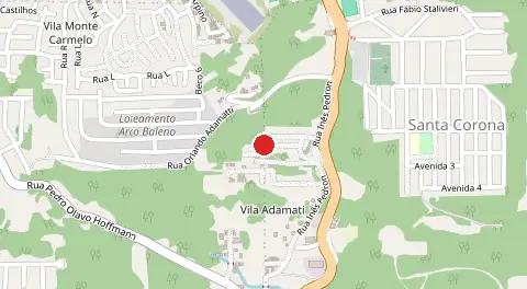 Mapa de Loteamento Adamatti