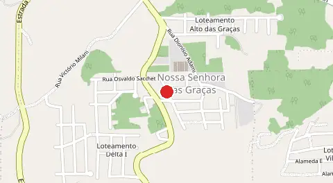 Mapa de Nossa Senhora das Gracas