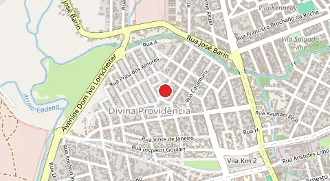 Mapa de Divina Providência