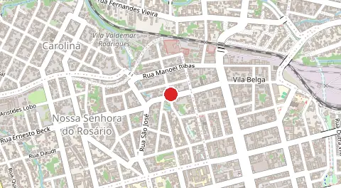 Mapa de Nossa Senhora do Rosario