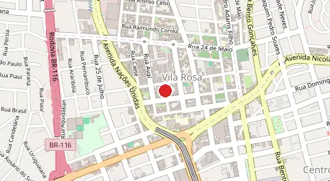Mapa de Vila Rosa