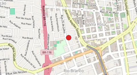 Mapa de Rio Branco