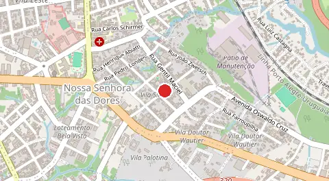 Mapa de Nossa Senhora das Dores