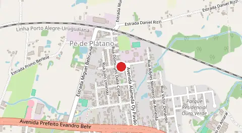 Mapa de Pe de Platano