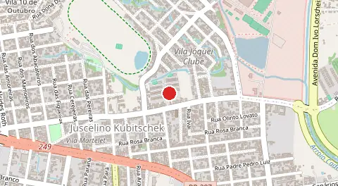 Mapa de Juscelino Kubitscheck