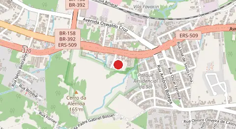 Mapa de Loteamento Basso