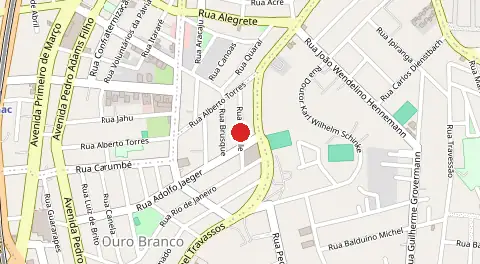 Mapa de Ourobranco