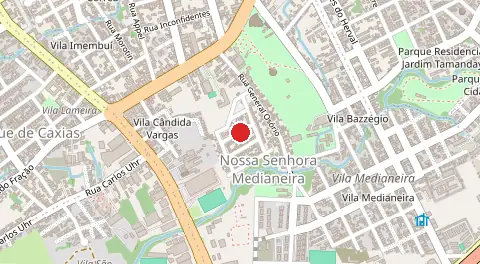 Mapa de Nossa Senhora Medianeira
