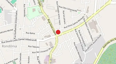 Mapa de Rondonia