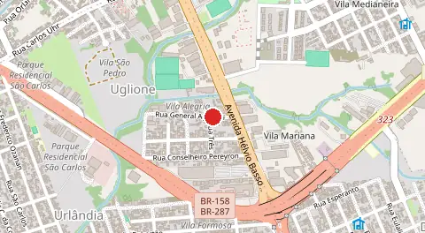 Mapa de Uglione