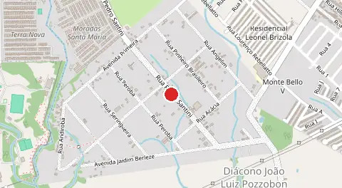Mapa de Jardim Berleze