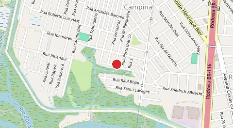 Mapa de Campina