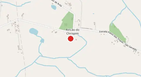 Mapa de Passo da Capivara