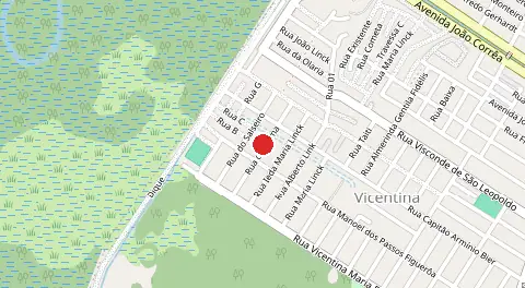 Mapa de Vicentina
