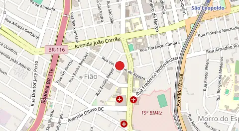 Mapa de Fiao