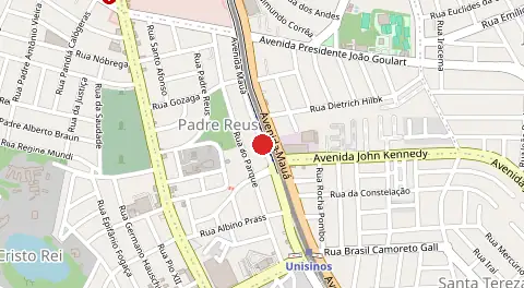 Mapa de Bairro Padre Reus