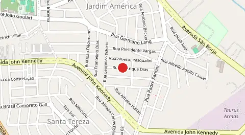 Mapa de Jardim América
