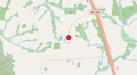 Mapa de Passo das Tropas