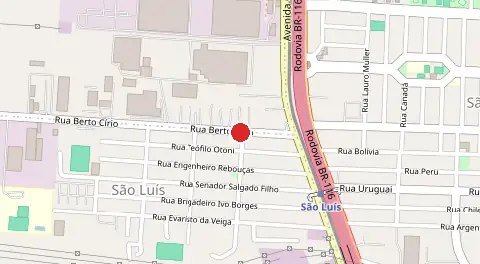 Mapa de São Luís