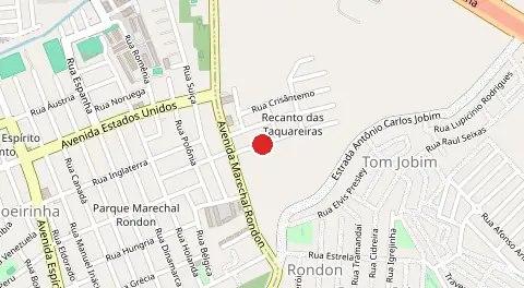 Mapa de Residencial Roselaine