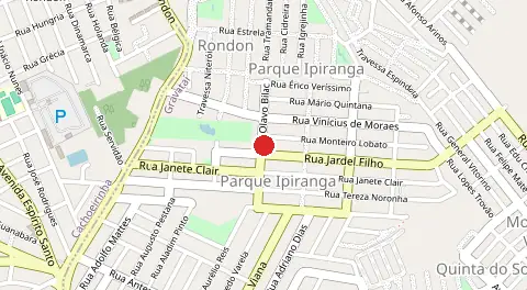 Mapa de Parque Ipiranga