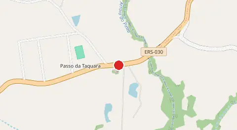 Mapa de Passo da Taquara