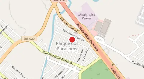 Mapa de Parque dos Eucaliptos