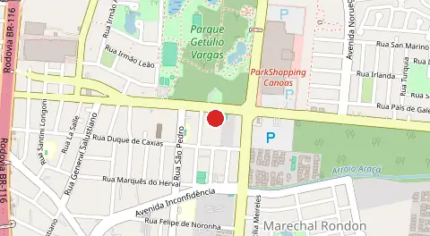 Mapa de Comunidade Quilombola Chácara das Rosas