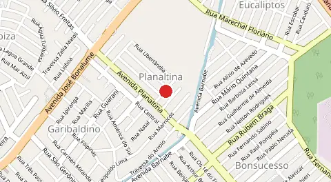 Mapa de Planaltino