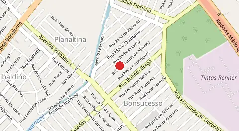 Mapa de Planaltina