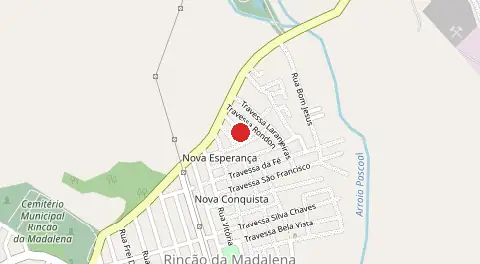 Mapa de Nova Esperança