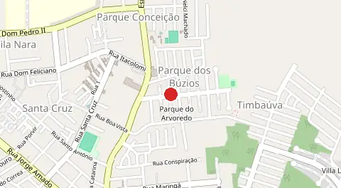Mapa de Bairro Santa Cruz