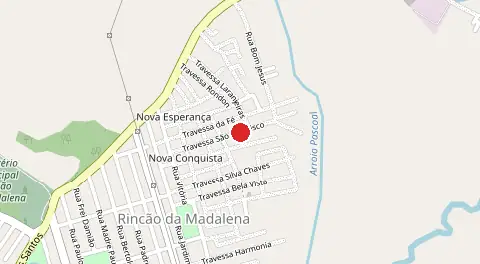 Mapa de Loteamento Nova Conquista