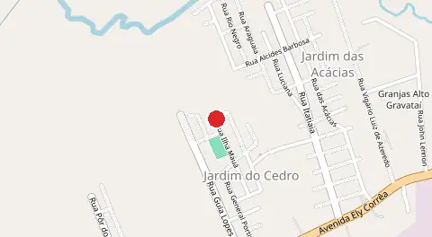 Mapa de Jardim Cedro