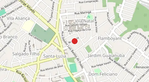 Mapa de Natal